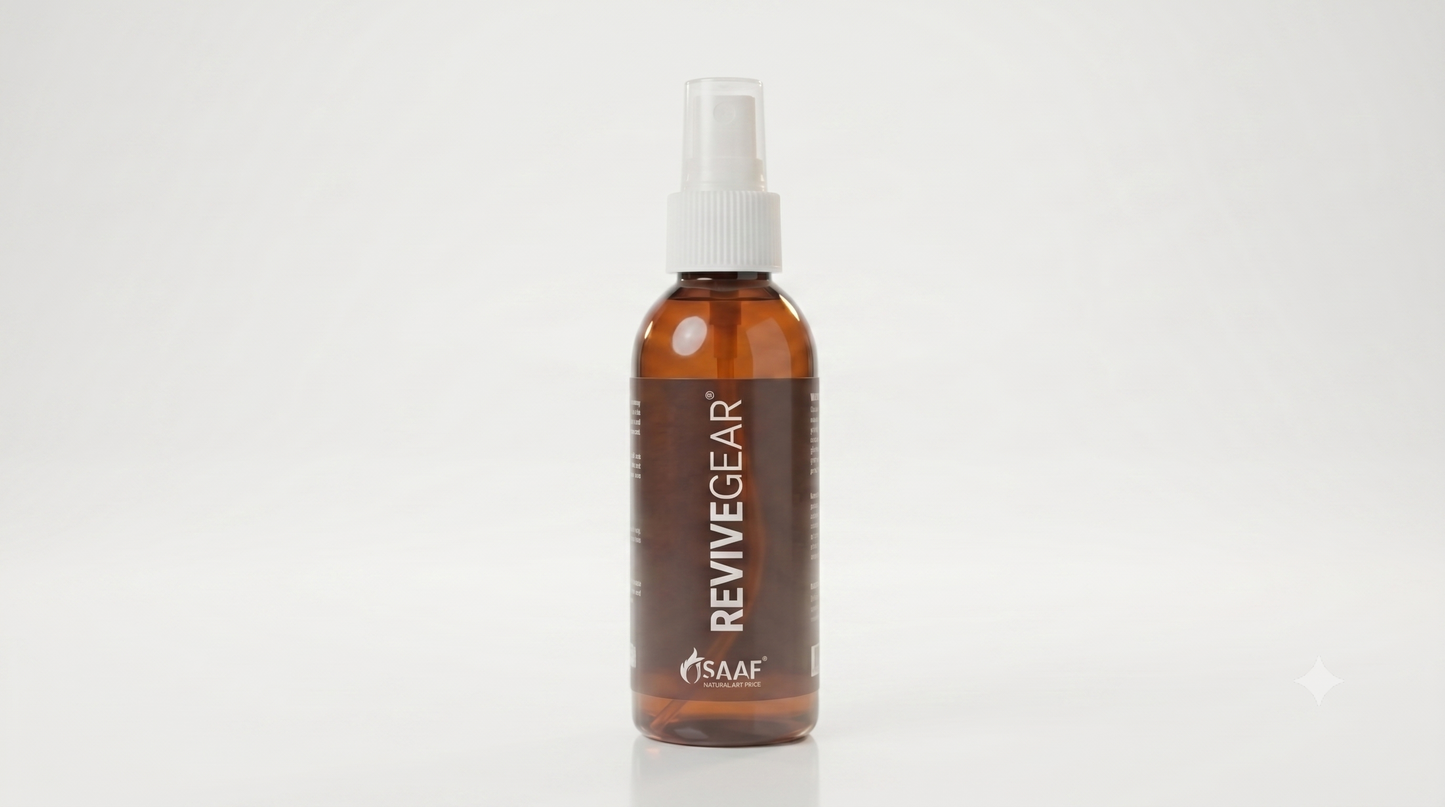ReviveGear by SAAF – Premium Helmet Odor & Hygiene Spray